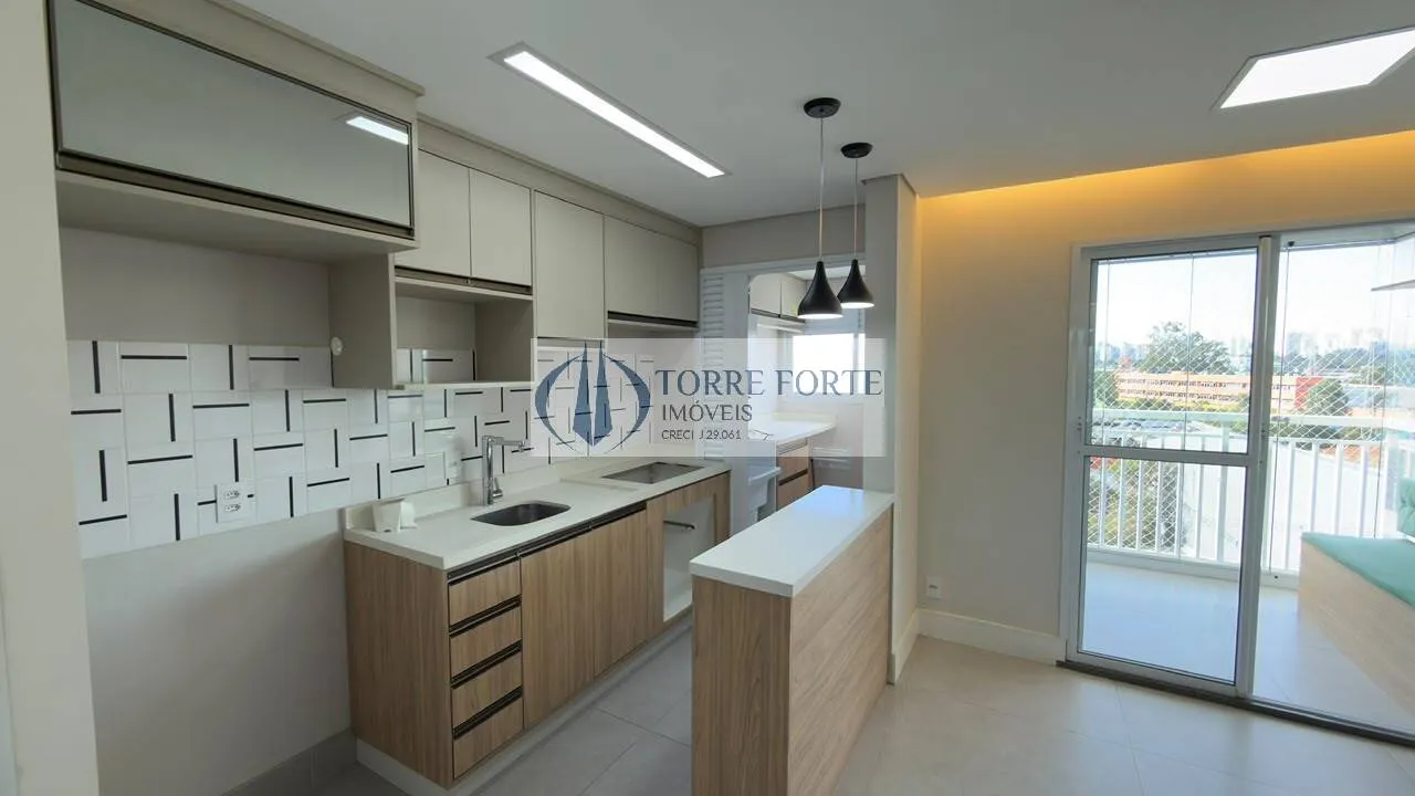 Imagem Ótimo apartamento 54 m² 2 dormitórios sendo 1 suíte 1 vaga garagem, Socorro