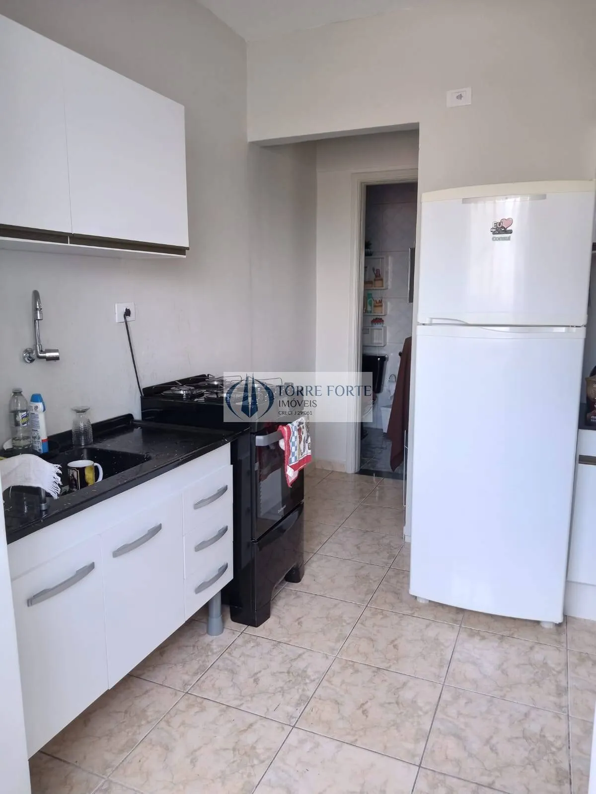 Imagem Apartamento com 1 dormitorio 1 vaga de garagem na Guilhermina Praia Grande