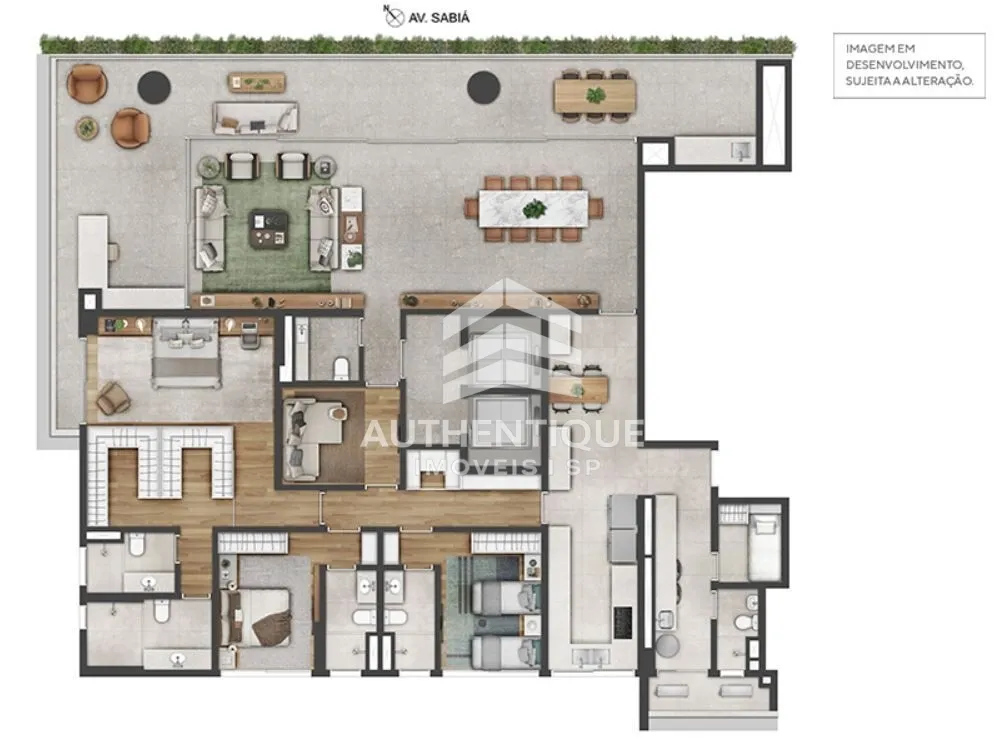 Imagem CASA SABIA MOEMA - Apartamento à venda no bairro Moema - São Paulo/SP, Zona Sul