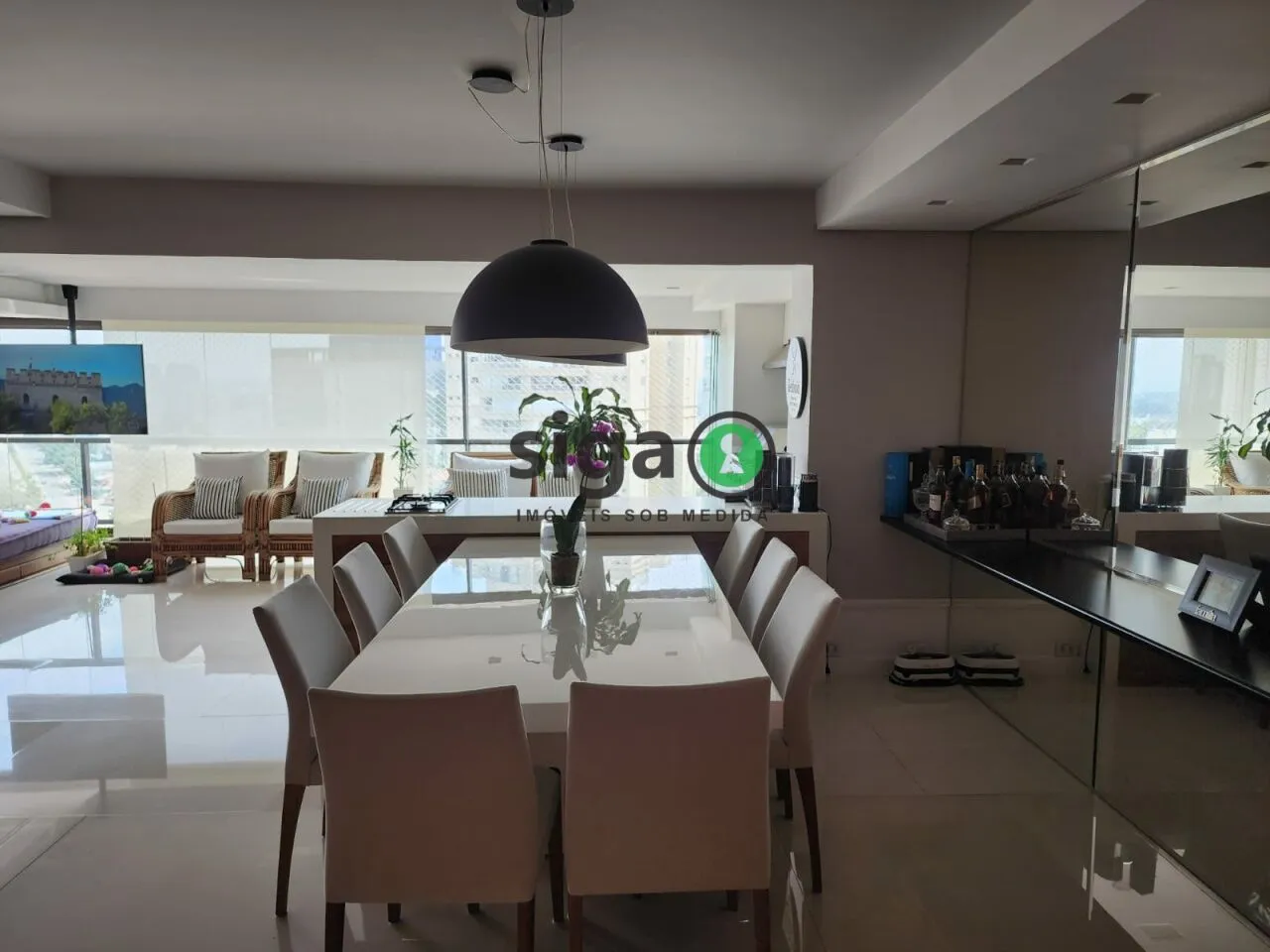 Foto do imóvel Apartamento com 210 m², 2 suítes e 04 vaga à venda na Chacara Santo Antonio