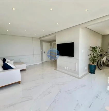 Imagem Apartamento para venda na orla de Santos com vista mar