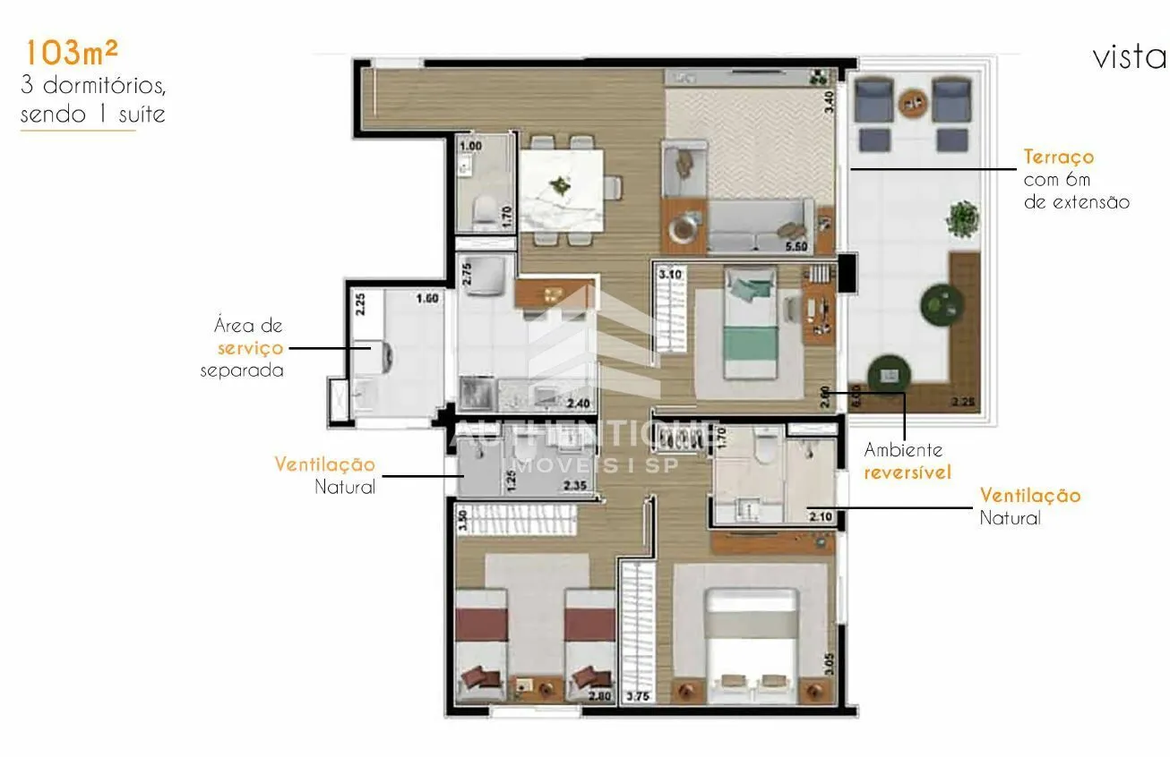 Imagem VISTA BARBARA ALTO DE PINHEIROS - Apartamento no bairo Alto de Pinheiros à venda