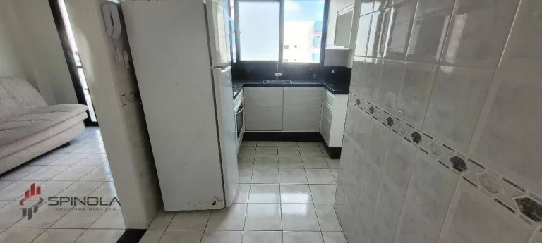 Imagem Apartamento com 1 dormitório à venda, 44 m² por R$ 319.000,00 - Aviação - Praia Grande/SP