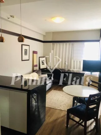 Foto do imóvel Flat disponível para venda no Quality Suites Alphaville, com 39m², 1 dormitório e 1 vaga em Alameda Mamoré