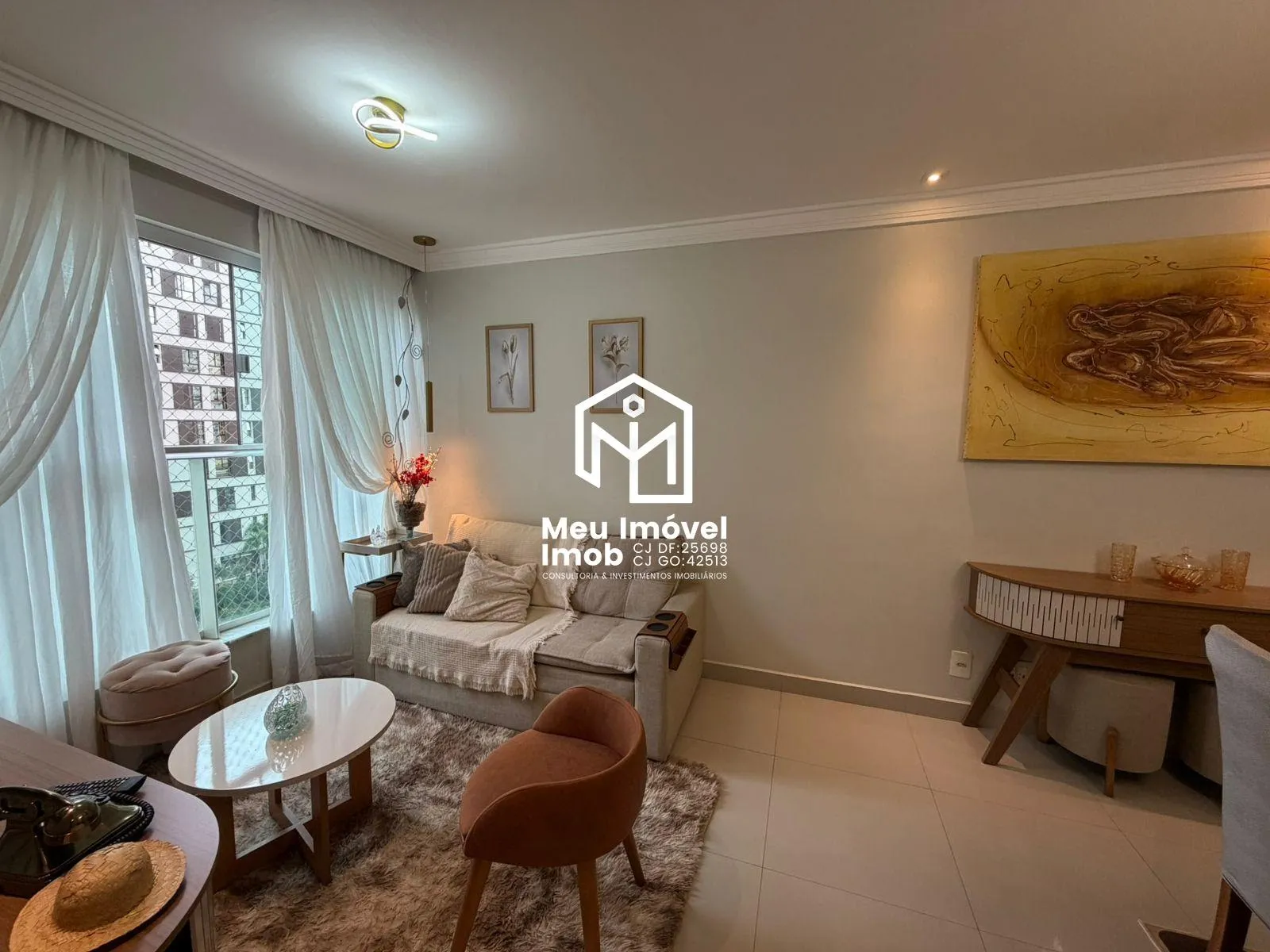 Imagem Joy Residence 2 Quartos 1 STE 1 Vaga Reformado Armários 50m²