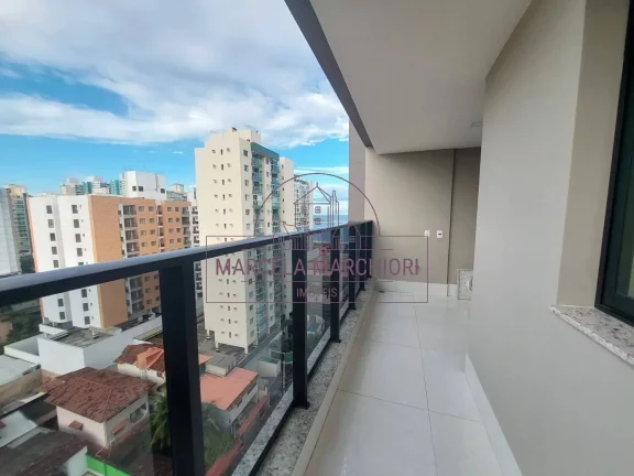 Imagem Apartamento conceito moderno varanda de frente sol da manhã e vista pro mar