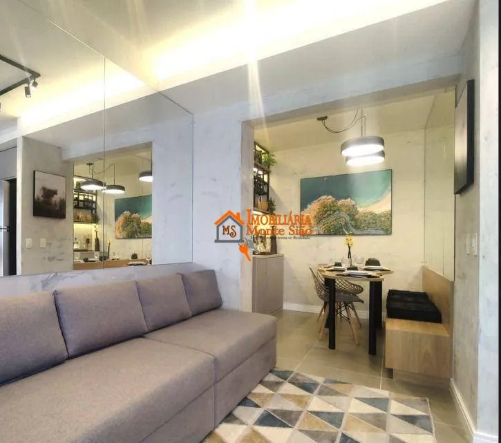 Imagem Apartamento com 2 dormitórios à venda, 56 m² por R$ 580.000,00 - Vila Rosália - Guarulhos/SP