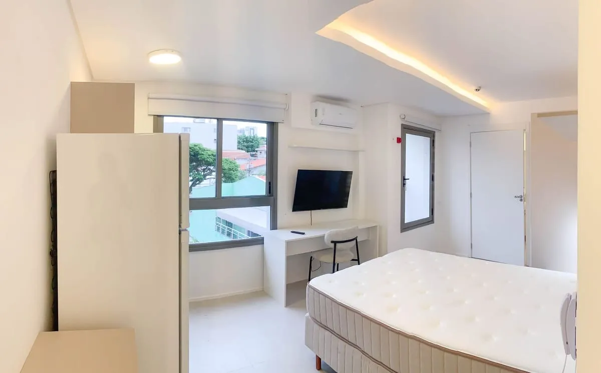 Imagem Apartamento com 1 Quarto para alugar, 28m² - Vila Clementino