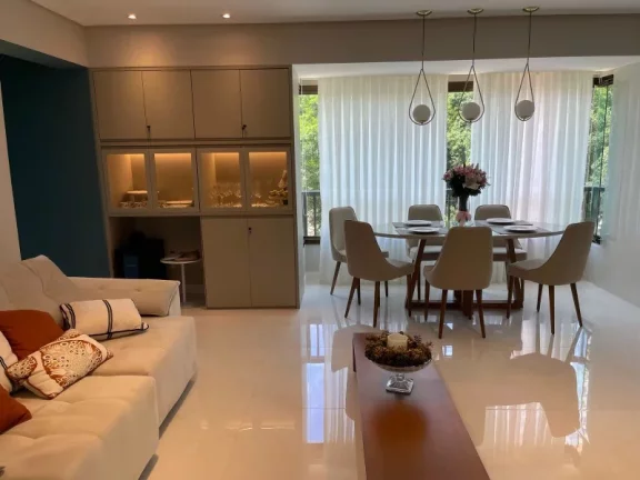 Imagem 3 Suites, 117,87m2, totalmente reformado, lavabo e varandas, 02 garagens - localizado na Rua da Graça, plana, ao lado do Museu MAC Bahia