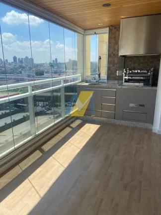 Imagem Aluguel Apartamento 3 suítes com terraço gourmet no Centro de Santo André.