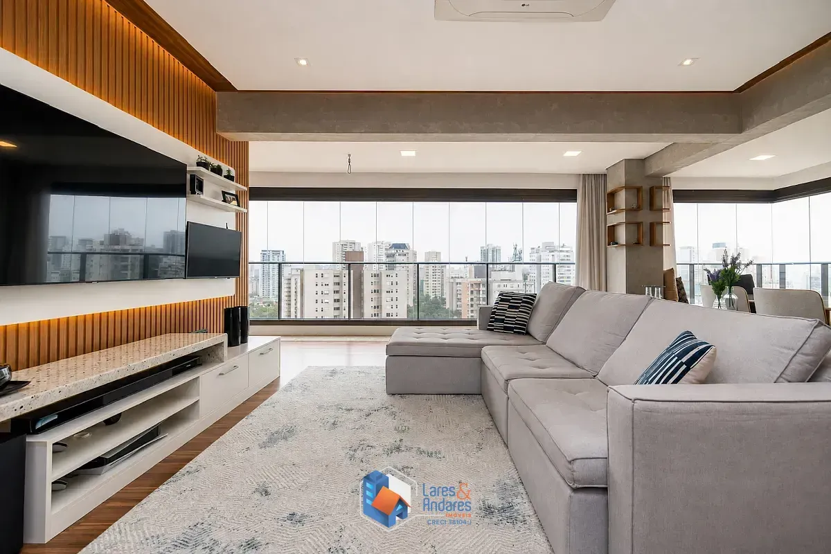 Imagem Apartamento para venda em Campo Belo com 3 quartos, sendo 3 suítes, 147m²