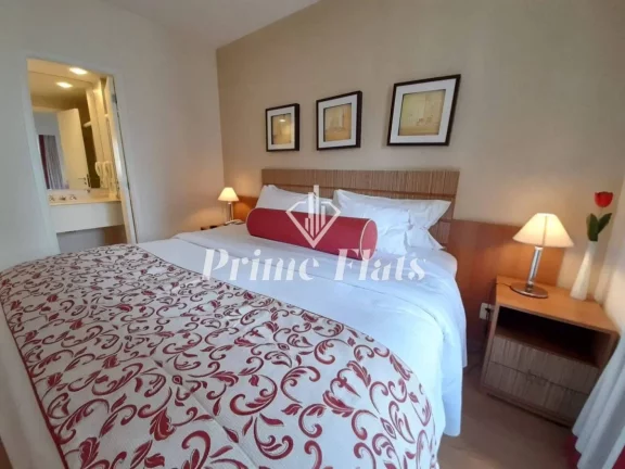 Imagem Flat disponível para locação no Clarion Faria Lima, com 54m², 2 dormitórios e 2 vagas