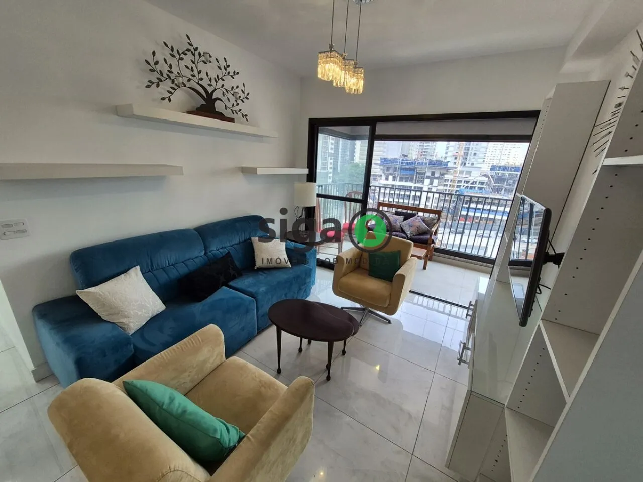 Foto do imóvel Apartamento para locação no Brooklin com 3 quartos