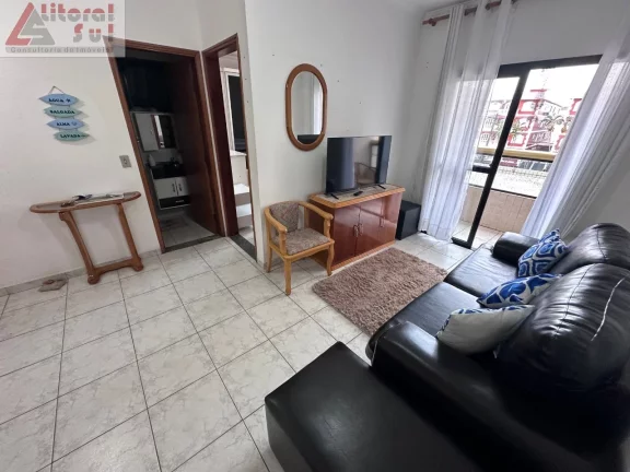 Imagem Imperdível: Apartamento à venda em Praia Grande-SP, Tupi - 1 quarto, 1 sala, 1 banheiro e 1 vaga de garagem!