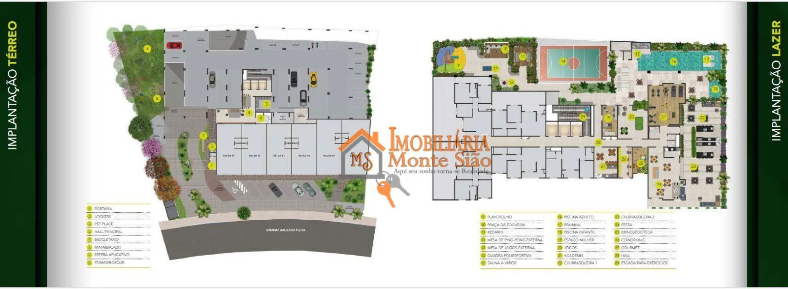 Imagem Apartamento com 2 dormitórios à venda por R$ 454.663,00 - Centro - Guarulhos/SP