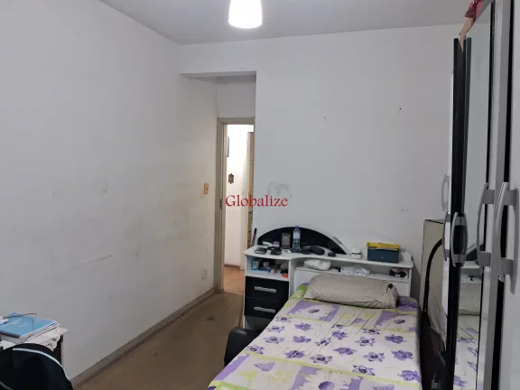 Imagem Apartamento a venda em Santos no bairro da Aparecida de 2 dormitórios no primeiro andar de frente com uma vaga de garagem por R$ 426.000,00