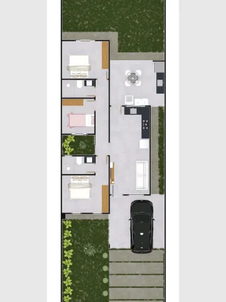 Imagem Casa 3/4 C Suite Em Senador Canedo Com Entrada Parcelada