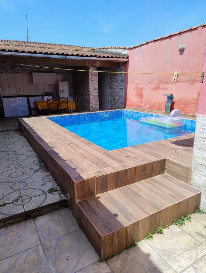 Imagem Casa para Venda em Itanhaém, Jamaica (Praia), 2 dormitórios, 1 suíte, 2 banheiros, 3 vagas
