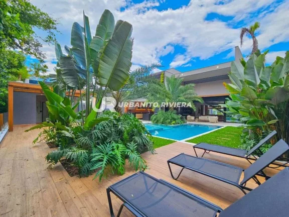 Imagem Casa de Alto Padrão Mobiliada à Venda na Riviera de São Lourenço 5 Suítes, Lazer Completo