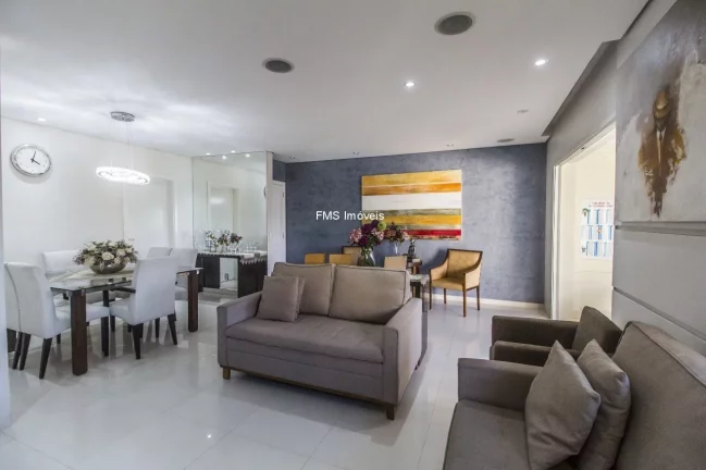 Imagem Venda de Apartamento de Luxo em Tamboré, Santana de Parnaíba-SP: 2 quartos, 1 suíte, 4 banheiros, 2 vagas de garagem - 133m²