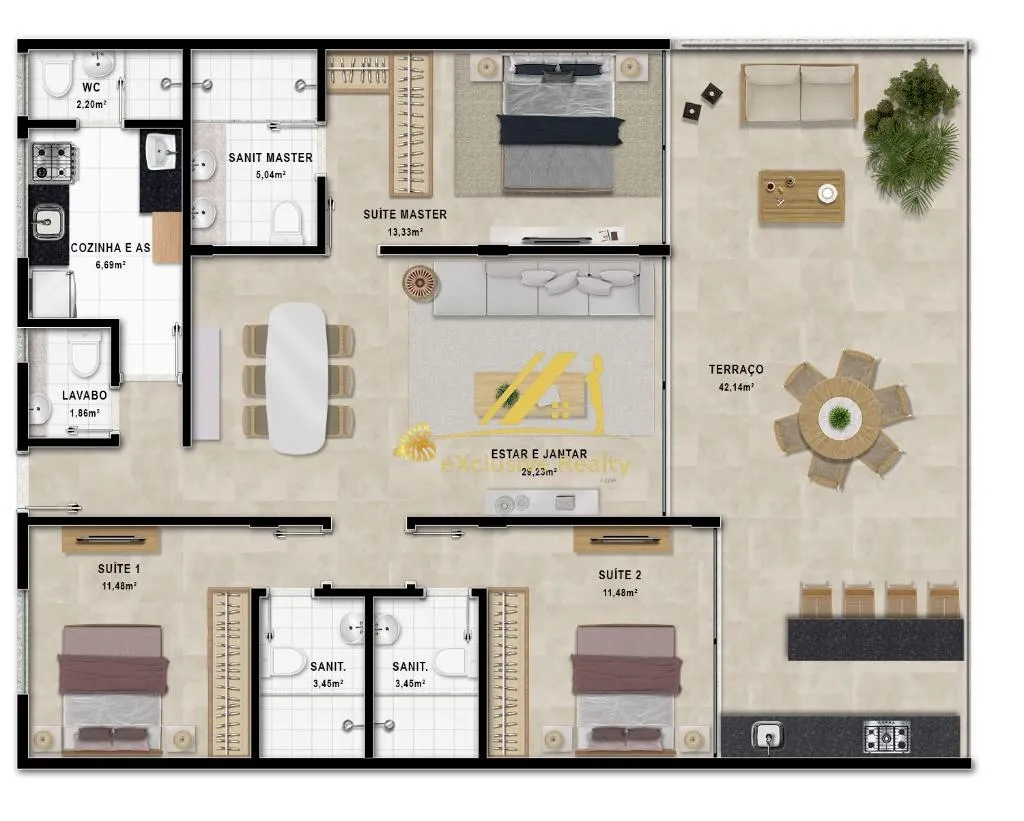 Imagem Apartamento RESIDENCIAL em Ilhéus - Bahia, Jardim Atlântico