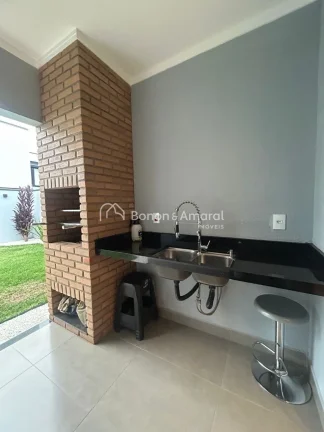 Imagem Casa à venda no condomínio Terras da Estância, em Paulínia, com projeto contemporâneo e ambient...