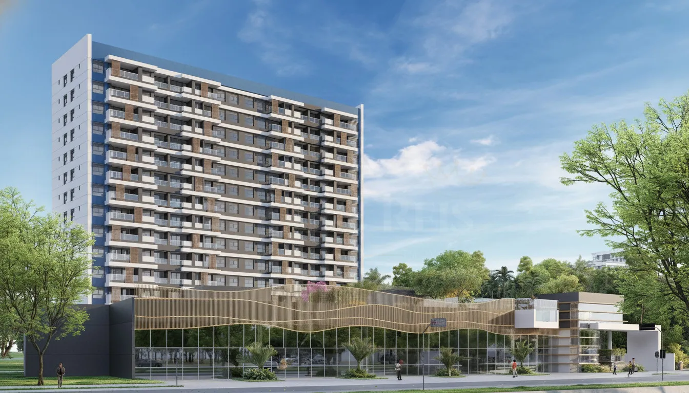 Imagem Apartamento 1 quarto à venda em Jardim Elizabete, Poços de Caldas