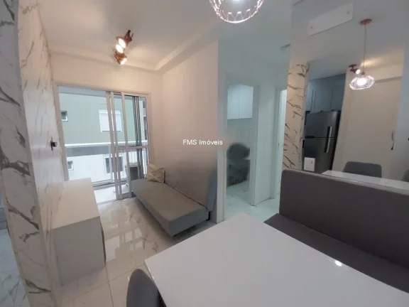 Imagem Aluguel de Apartamento de 2 Quartos na Vila Mariana, São Paulo-SP: 1 suíte, 1 sala, 2 banheiros, 1 vaga - 49m²