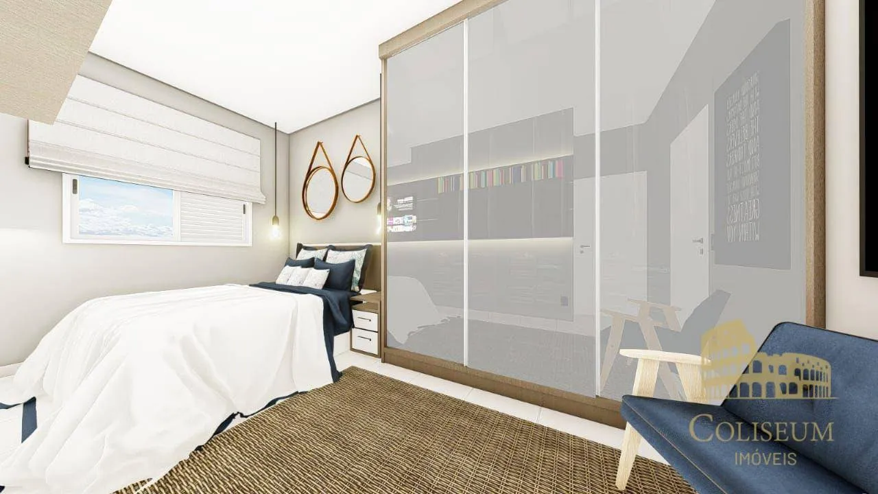 Imagem Apartamento com 1 dormitório à venda, 46 m² por R$ 240.000,00 - Vilamar - Praia Grande/SP