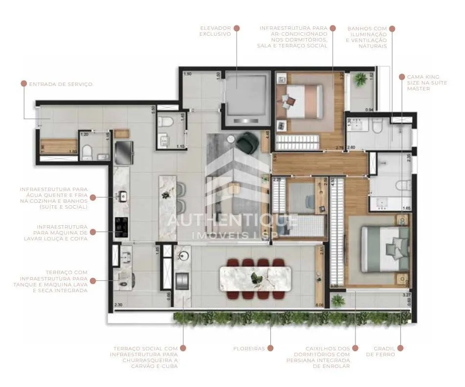 Imagem AIRE ALTO DE PINHEIROS - Apartamento à venda no bairro Alto de Pinheiros - São Paulo/SP, Zona Oeste
