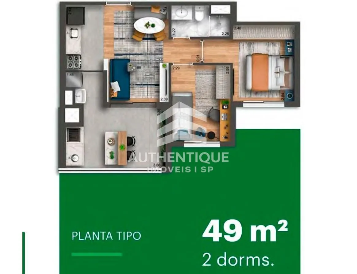 Imagem SMART HOME NOVA KLABIN BY SETIN - Apartamento à venda no bairro Nova Klabin - São Paulo/SP, Zona Sul