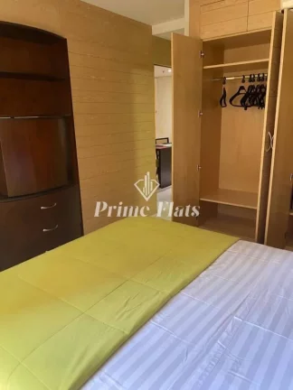 Imagem Flat disponível para locação no Aparthotel Adagio São Paulo Moema, com 39m², 1 dormitório e 1 vaga