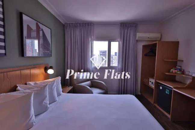 Imagem Flat disponível para venda no Transamerica Executive Nova Paulista, com 23m², 1 dormitório e 1 vaga de garagem