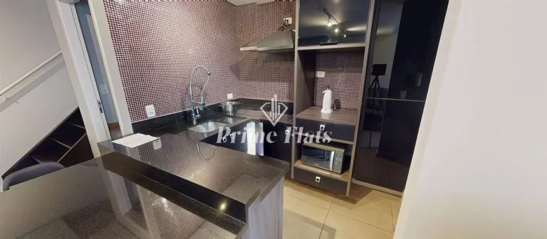 Imagem Flat disponivel para locação no Duplex Life Moema, com 45m², 1 dormitório e 1 vaga