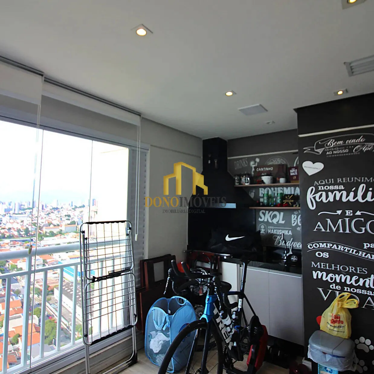 Imagem Apto 77m vista livre andar alto Cond Trilogy Centro SBC