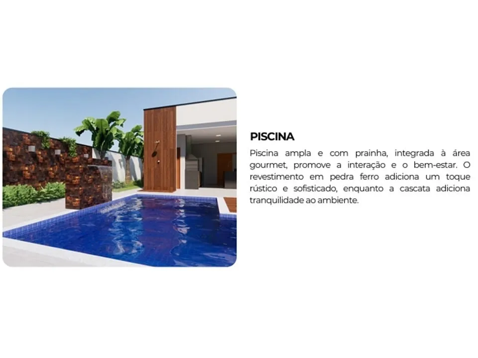 Foto do imóvel Uma Residência Térrea Unifamiliar em Pindamonhangaba, Projetada com Materiais de Alta Qualidade e Acabamentos Modernos, Pronta para Receber sua Famíli