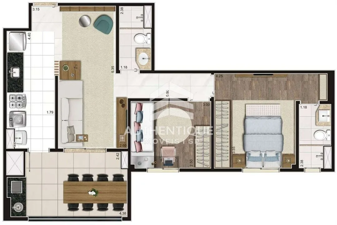 Imagem Living Celebration Taquaral Campinas - Apartamento à venda no bairro Taquaral - Campinas/SP