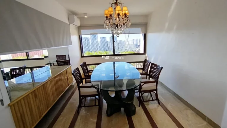 Imagem Aluga Cobertura Duplex no Real Parque, com 3 suítes, 3 salas, 6 banheiros, 6 vagas, 490m².