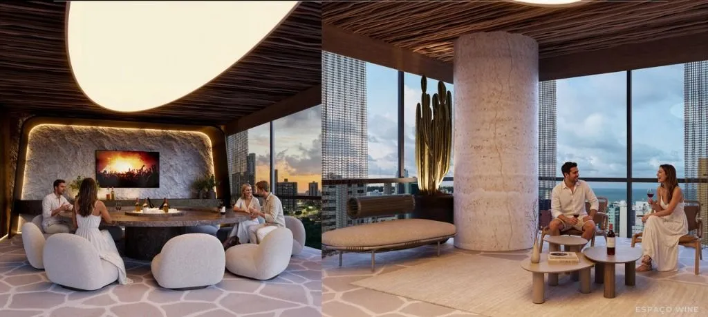 Imagem Flat com 1 dormitório à venda, 20 m² por R$ 365.896,00 - Cabo Branco - João Pessoa/PB