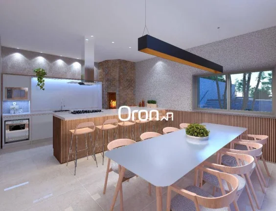 Imagem Sobrado com 3 dormitórios à venda, 116 m² por R$ 697.000,00 - Sítios Santa Luzia - Aparecida de Goiânia/GO