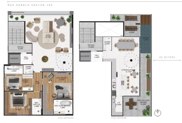 Imagem In Exclusive Home - Apartamento à venda no bairro Praia Brava de Itajaí - Itajaí/SC