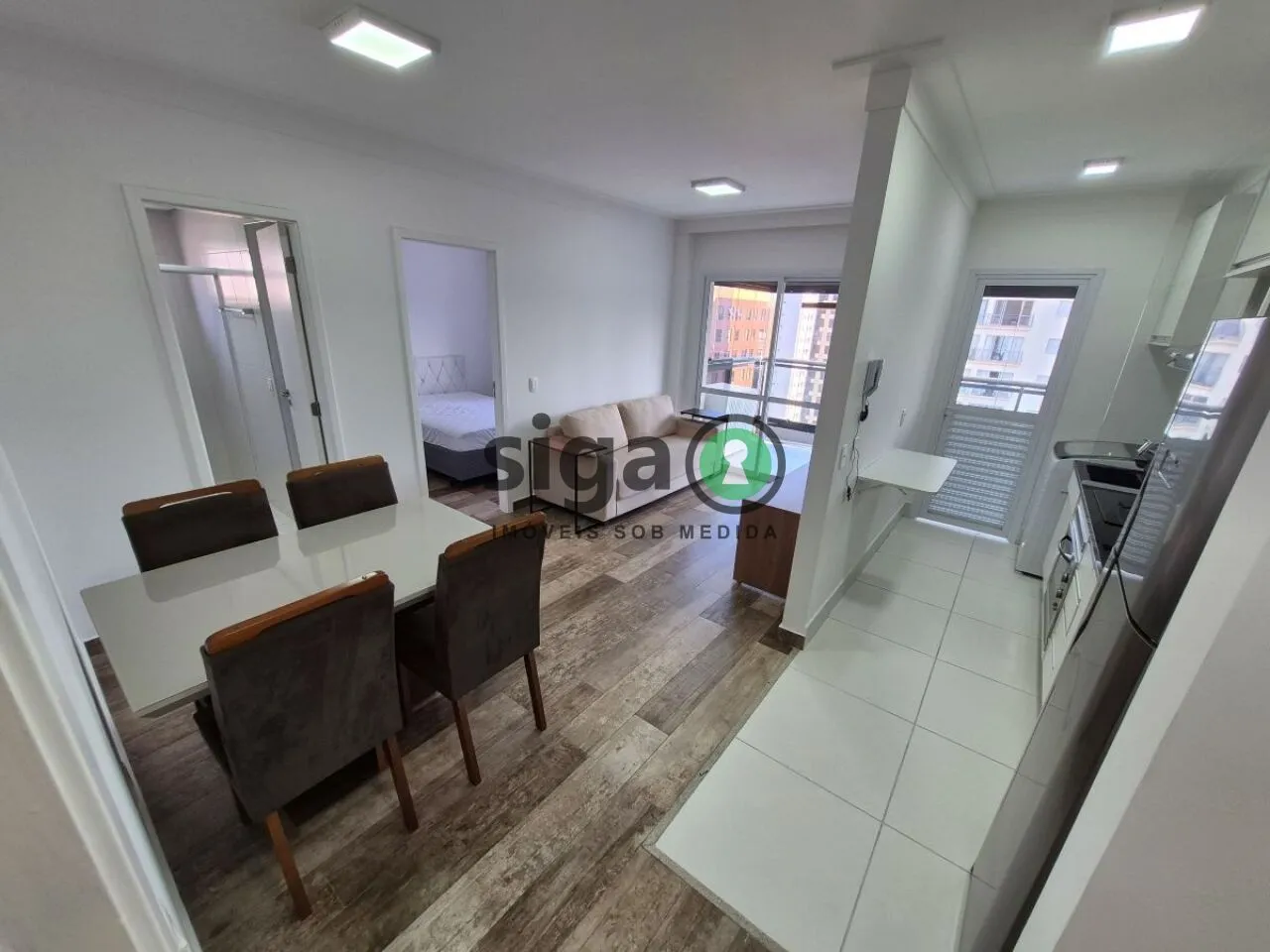 Imagem Apartamento para Locação em Chácara Santo Antônio com 1 quarto