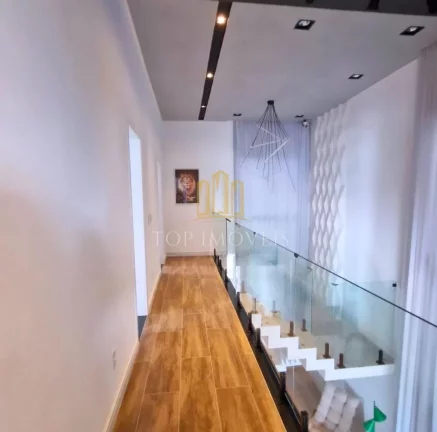 Imagem SOBRADO LUXUOSO EM CONDOMÍNIO FECHADO – 279m² | ALTO PADRÃO | VISTA LIVRE | PISCINA | SJC