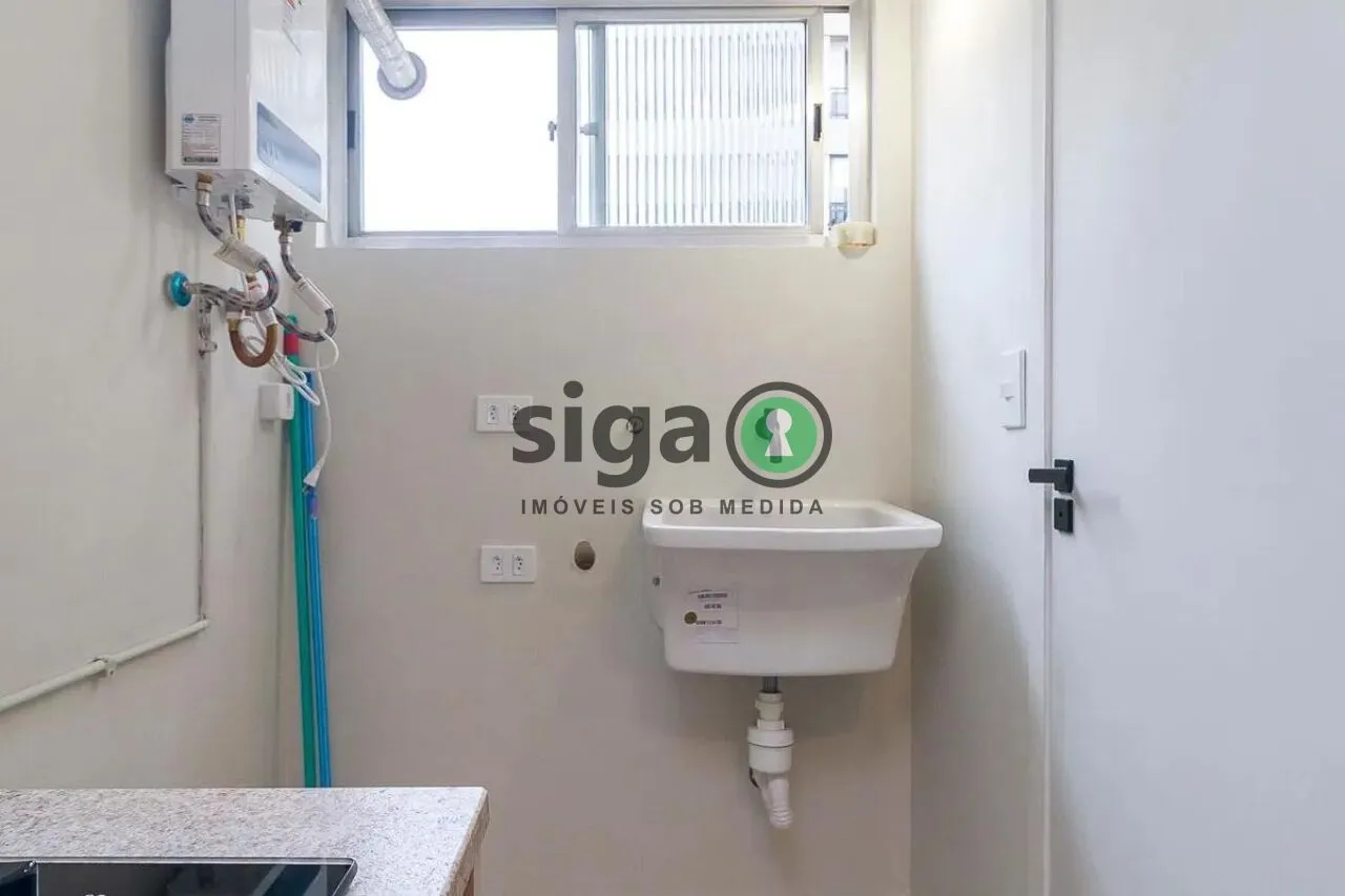 Imagem Apartamento á Venda no Brooklin - 51m². 1 vaga, 1 quarto - MOBILIADO