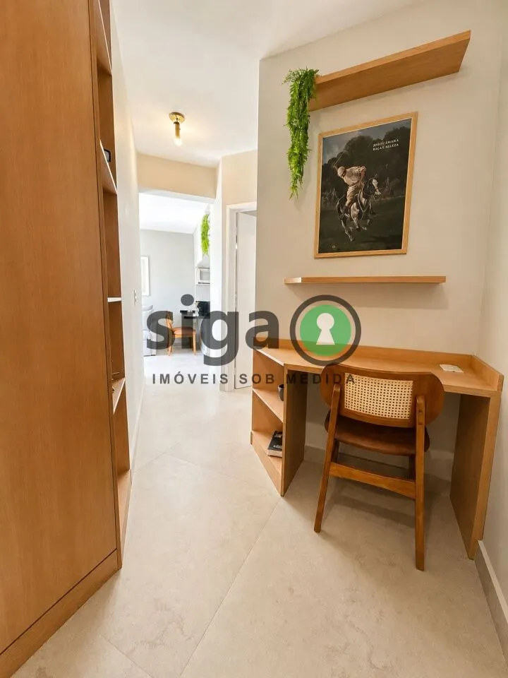 Imagem Apartamento de 1 quarto, 41 m², aluguel por R$ 6.500/mês - Paraíso - São Paulo/SP