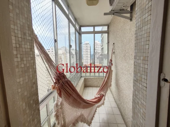 Imagem Apartamento de 2 dormitórios com dependência de empregada sem garagem no Gonzaga em Santos(SP) por R$.650.000,00