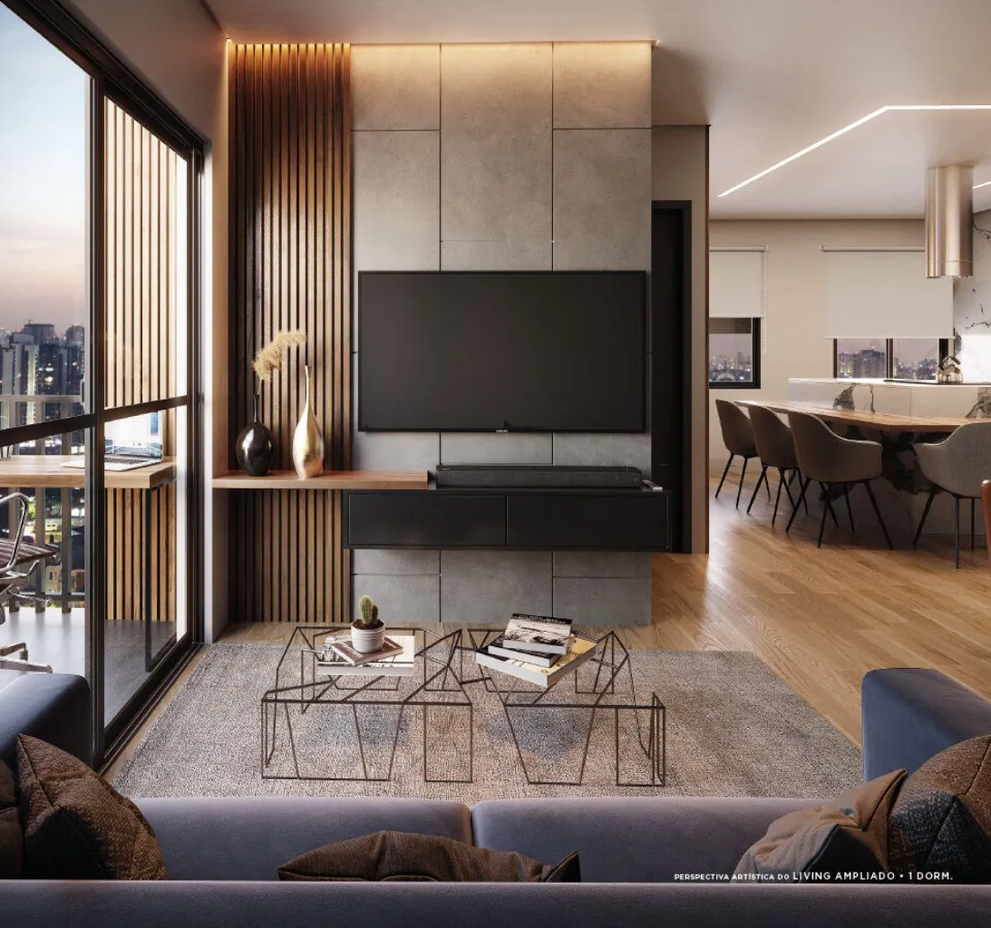 Imagem Apartamento à venda em São Paulo-SP, Santa Cecília: 2 quartos, 1 banheiro, 40m² - Condomínio Habitat Santa Cecília