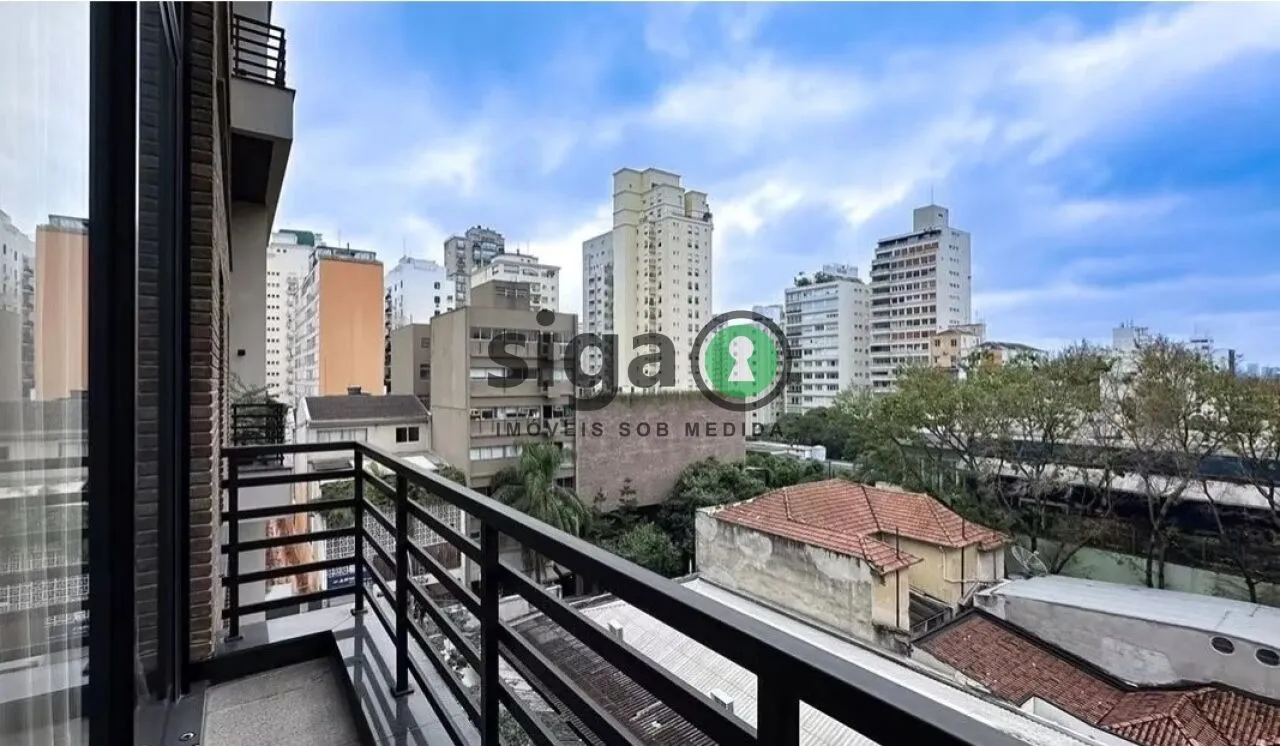 Imagem Apartamento duplex com 110m² sendo 2 quartos, 2 banheiros e 2 vagas - Jardins - São Paulo/SP