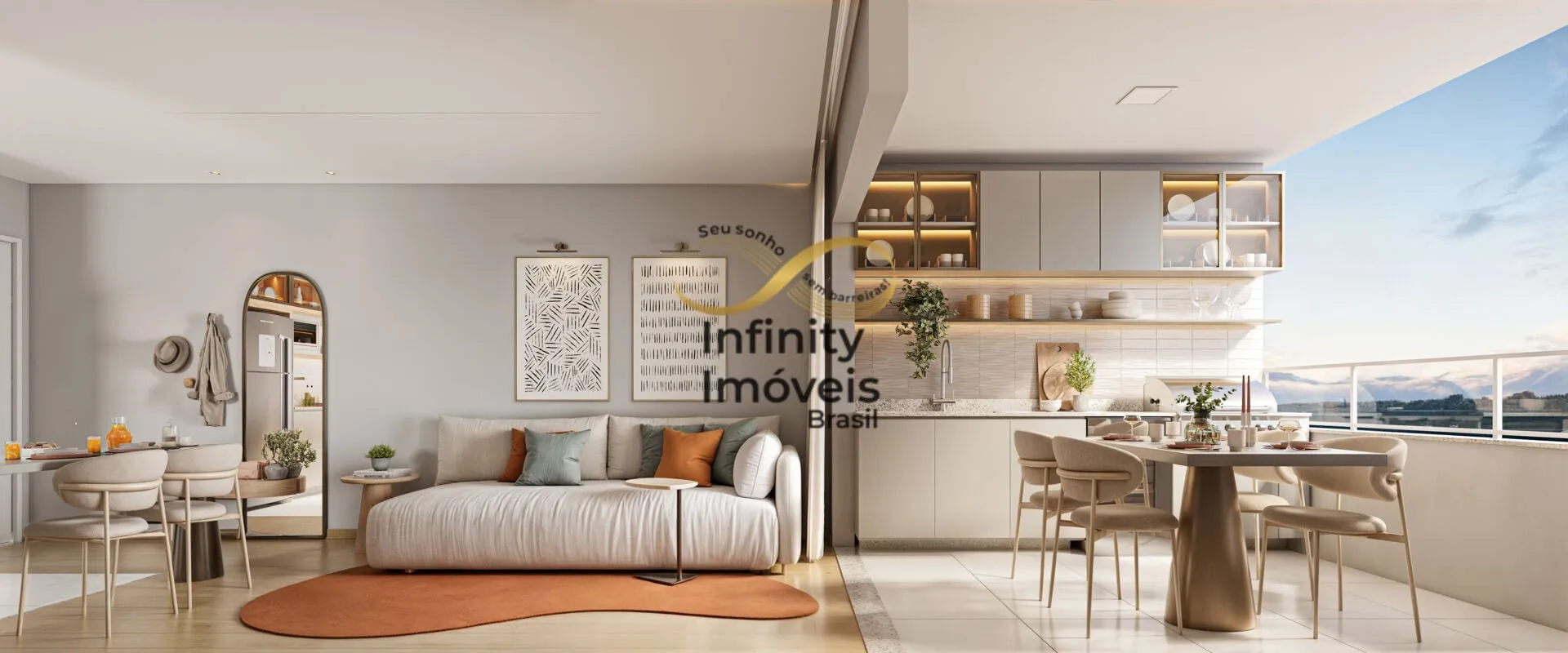 Imagem Chicago - Apartamento à venda no bairro São Damião - Vespasiano/MG