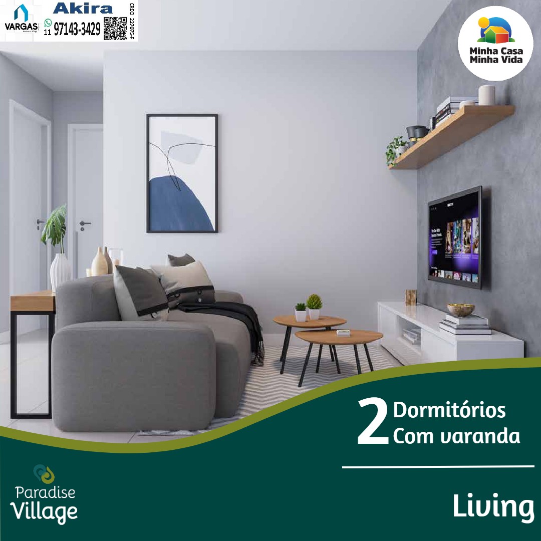 Imagem Apartamento com 2 Quartos à Venda, 45 m² em Parque dos Lagos - Mogi das Cruzes